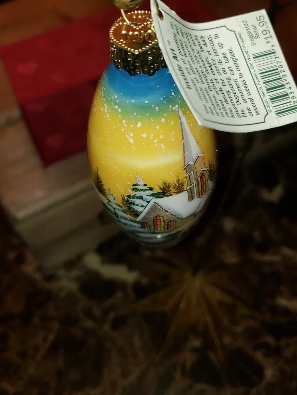Old World Christmas Vintage 2001 